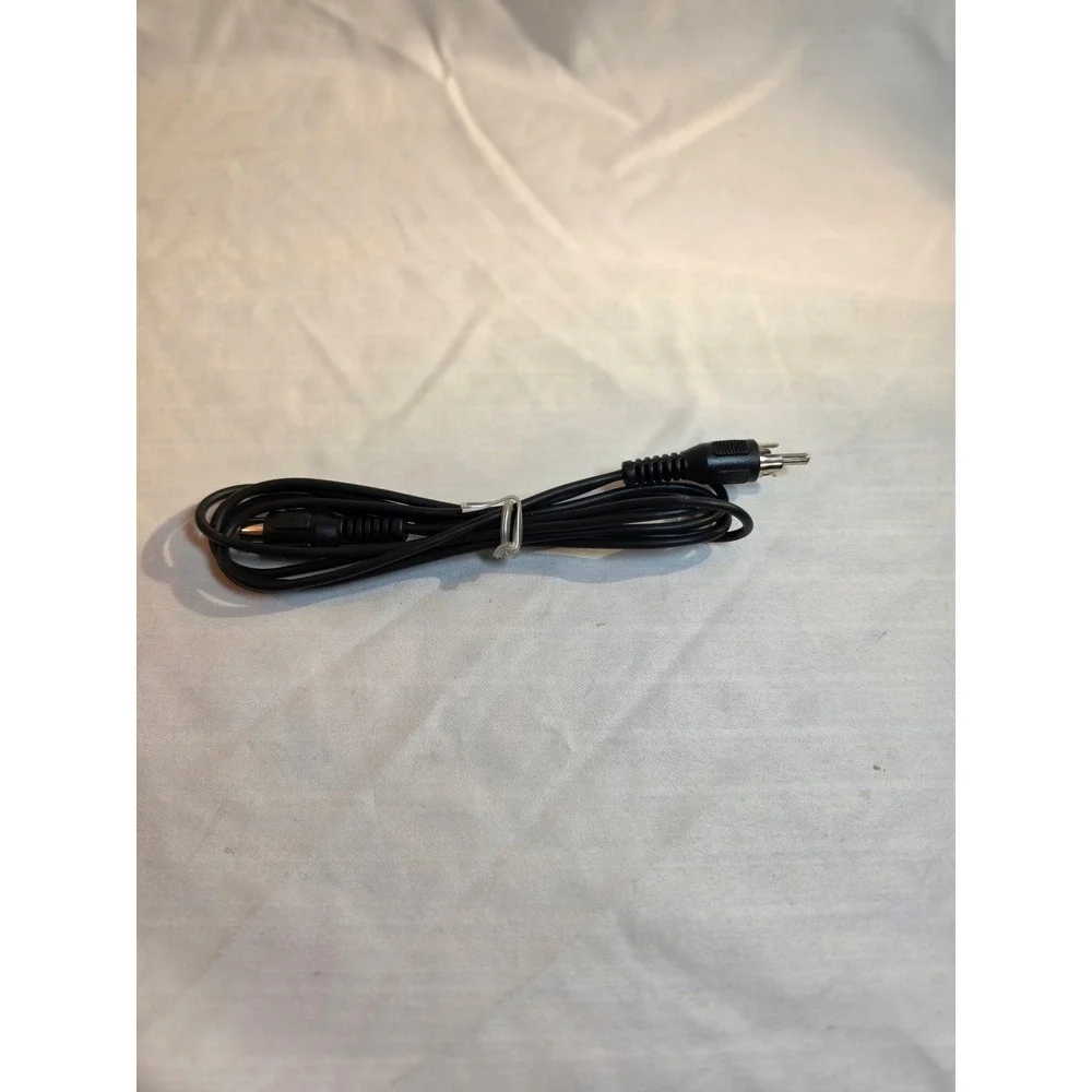 Black RCA to RCA Audio Video Cable Male to Male Mono Patch Cord Connector